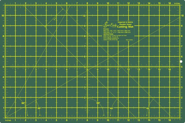 BASE DE CORTE SEW EASY 3MM DOBLE CARA 45 X 30CM